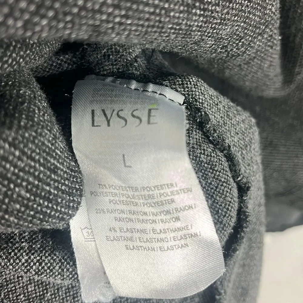 Lysse smith asymmetrical zip up jacket